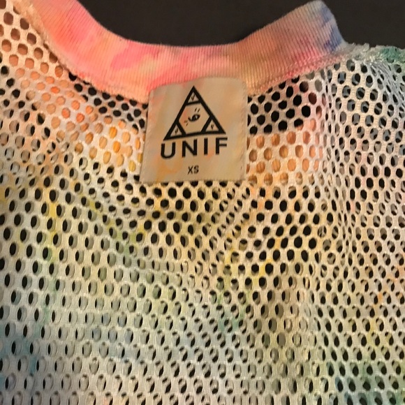 UNIF Relapse Tie Dye Mesh T-Shirt - Picture 3 of 11